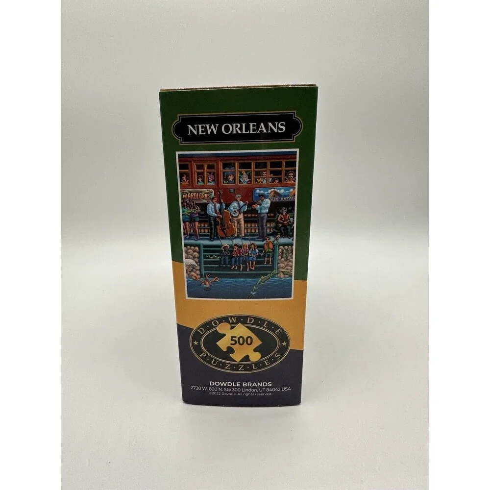 2022 Dowdle NEW ORLEANS Jigsaw Puzzle 500pc New Pieces Sealed 16x20 Made USA